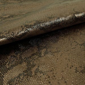 Snakeskin Vinyl Faux Leather Upholstery Fabric For Furniture, Sofas, Vehicle Trimmings & Accessories Hard Wearing Animal Print Vinyl image 14