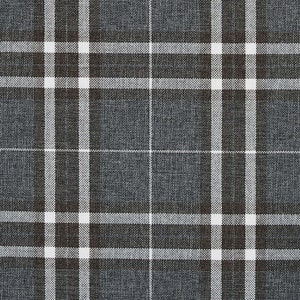 10 Metres Of Scottish Theme Tartan Plaid Pattern Chenille Dark Grey Upholstery Fabric For Sofas Chairs Curtain Soft Furnishing Textiles