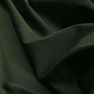Soft Flock Moleskin Velvet Upholstery Fabric For Sofas, Furniture, Curtains, Cushions & Interiors Hard Wearing Plain Fabric Buy Per Metre image 12