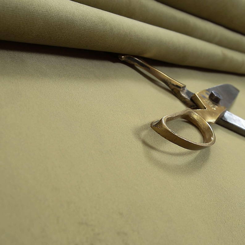 Soft Flock Moleskin Velvet Upholstery Fabric For Sofas, Furniture, Curtains, Cushions & Interiors Hard Wearing Plain Fabric Buy Per Metre Green