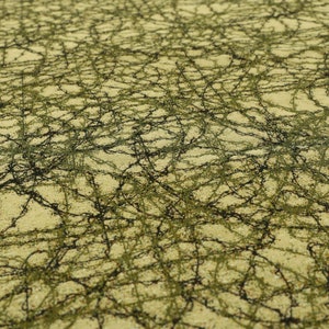 Stacheldraht Muster Grün Beige Chenille Gobelin Jacquard Polsterstoff Für Möbel, Sofas, Vorhänge, Kissen, Stühle & Interieurs