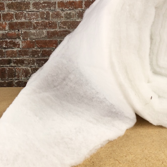 135GM Upholstery Polyester Wadding Dacron Quilting Batting - 27" / 68cm Wide - Sold By The 1 Metre