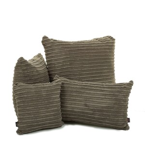 New Soft Corduroy Fabric Cushion In Slate Colour - 4 Sizes Available - British Handmade - Cushion Cover Only