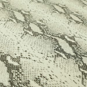 Snakeskin Vinyl Faux Leather Upholstery Fabric For Furniture, Sofas, Vehicle Trimmings & Accessories Hard Wearing Animal Print Vinyl image 3
