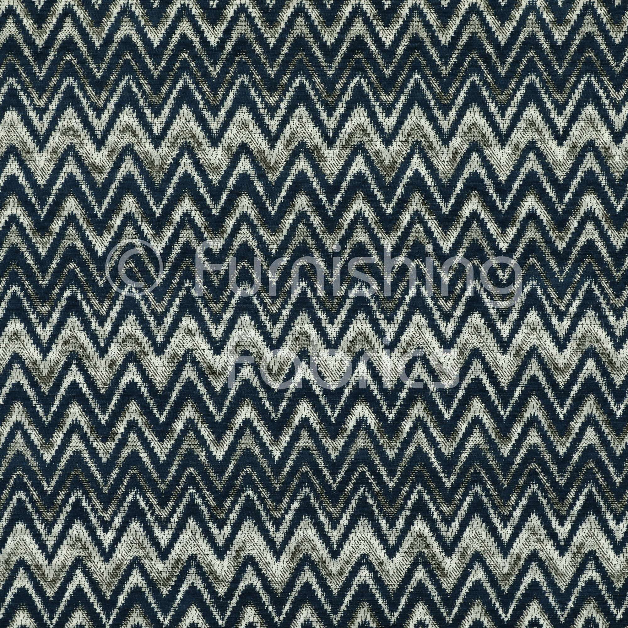 Chevron Striped Pattern Soft Chenille Hard Wearing Material Etsy