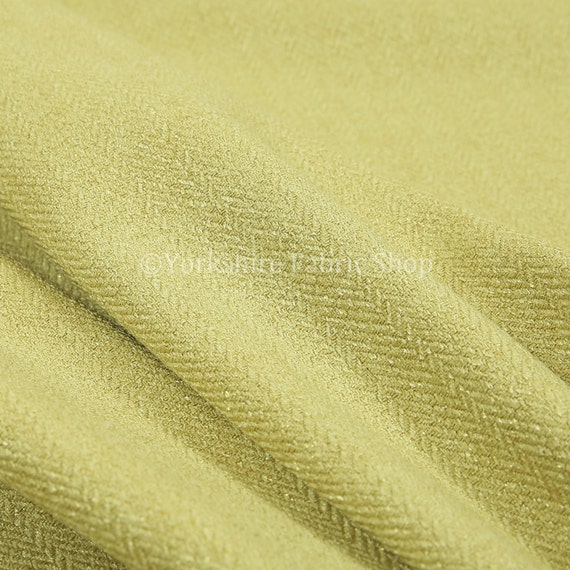 Durable Soft Quality Herringbone Chenille Upholstery Fabric White Colour For Interior Furnishing Furniture Curtain Sofa Sold By The Metre