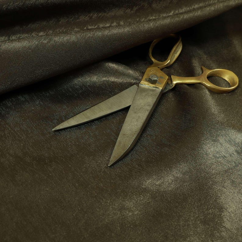 Silky Sheen Brushed Chenille Fabrics For Upholstery, Sofas, Furniture, Curtains Cushions & Interior Design Soft Hard Wearing Material Brown
