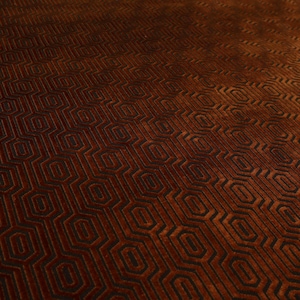Geometric Velvet Jacquard Fabric Upholstery, Furniture, Seating, Chairs, Curtain, Cushion & Interior Design Soft Hard Wearing Quality Fabric image 5