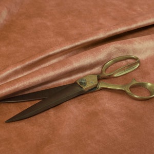 Fabrics Plain Smooth Luxury Pink Colour Material Sofa Curtains Upholstery Fabric For Sale By The 1 Metre