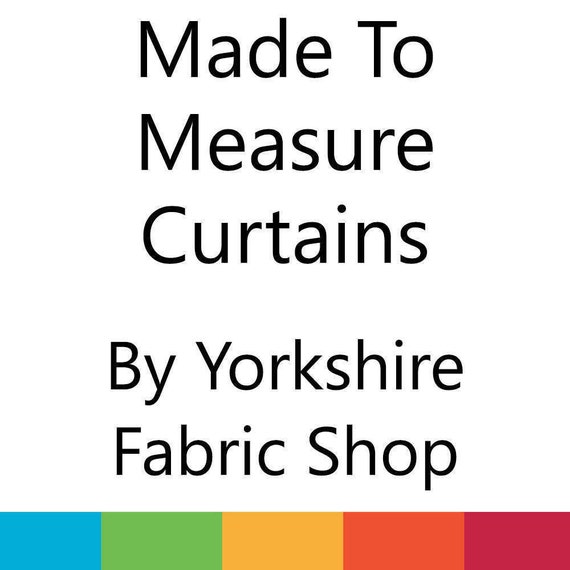 Made To Measure Curtains Quality British Made Choose From | Etsy