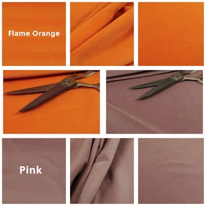 Super Soft Brushed Velvet Upholstery Fabric Curtains, Sofas, Seating, Cushions & Interior Design Soft Hard Wearing Plain Fabrics Per Metre image 19