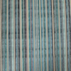 Gestreifte Blau Türkis Schattierungen Muster Samt Polster Stoffe Für Sofas, Vorhänge, Sitzmöbel, Stühle & Möbel