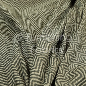Neu Gemusterte Chevron Streifen Grau Farbige Material Einrichtung Vorhänge Polsterstoff Zum Verkauf Meterware