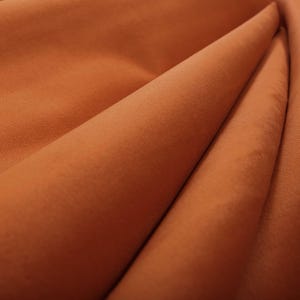 Soft Flock Moleskin Velvet Upholstery Fabric For Sofas, Furniture, Curtains, Cushions & Interiors Hard Wearing Plain Fabric Buy Per Metre image 6