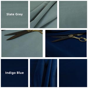 Super Soft Brushed Velvet Upholstery Fabric Curtains, Sofas, Seating, Cushions & Interior Design Soft Hard Wearing Plain Fabrics Per Metre image 10