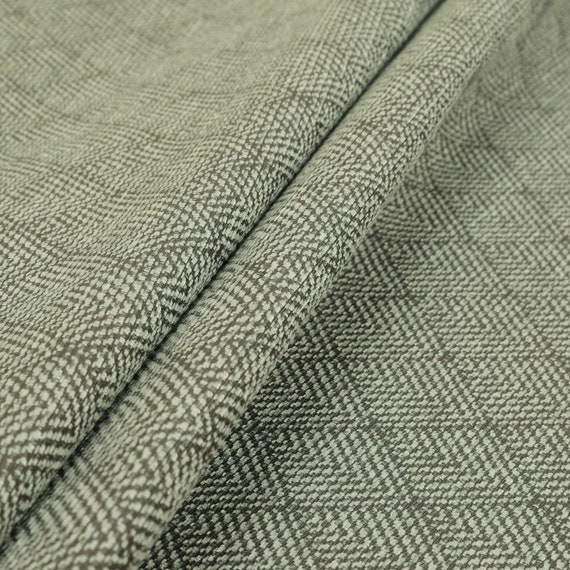 Nueva Tela De Tapicería De Muebles Gris Con Textura De Chenilla Tratada Con Llama - Vendida Por La Tela De 10 Metros De Longitud - México