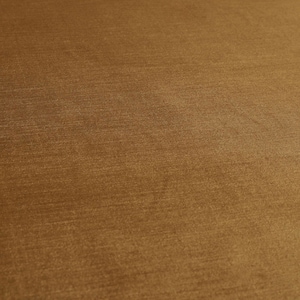 New Designer Quality Plain Silk French Shiny Velvet Upholstery Curtain Furnishing Fabric In Gold Colour - Sold By The Metre Fabrics