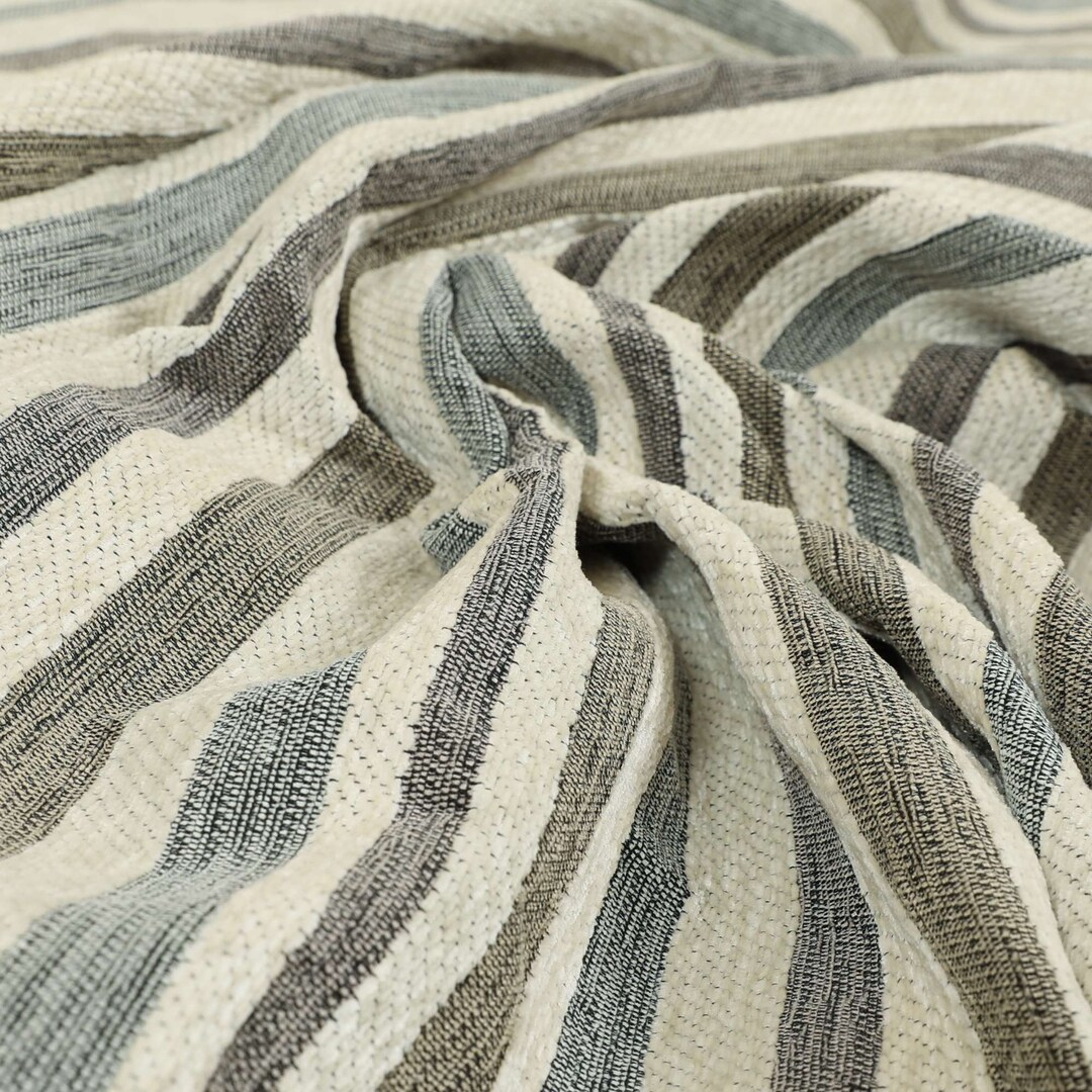 New Quality Designer Soft Luxury Striped Upholstery Interior Fabric ...