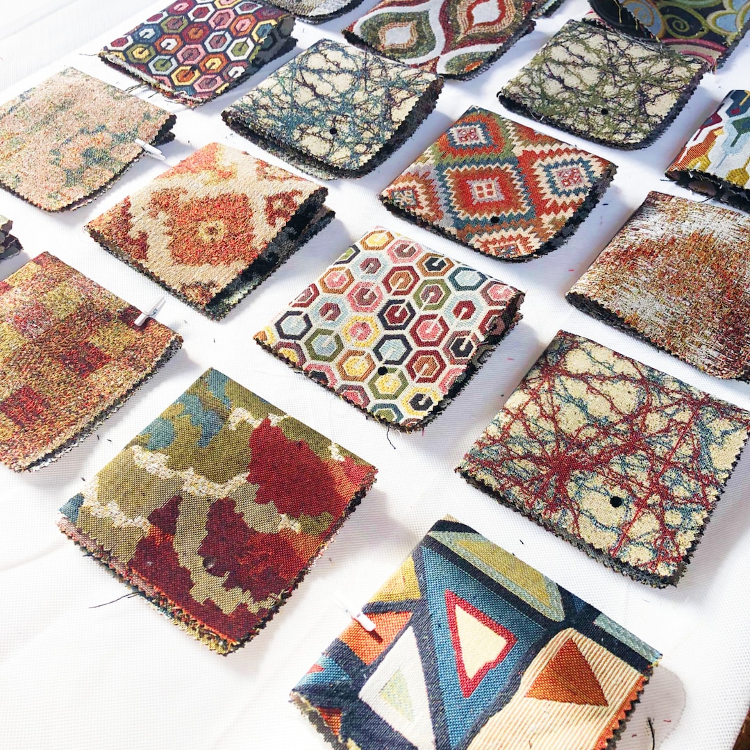 Tessuti da tappezzeria moderni con vari motivi per tende, cuscini