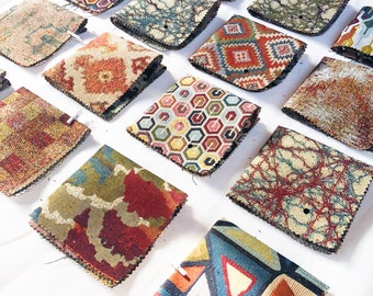 Various Patterned Modern Upholstery Fabrics For Curtains, Cushions, Interior Design Hard Wearing Polyester Modern Abstract Fabric Per Metre
