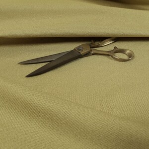 New Furnishing Fabric New Linen Effect Flat Weave Semi Plain Quality Upholstery In Yellow Colour For Sofas Curtains Sold By The Metre