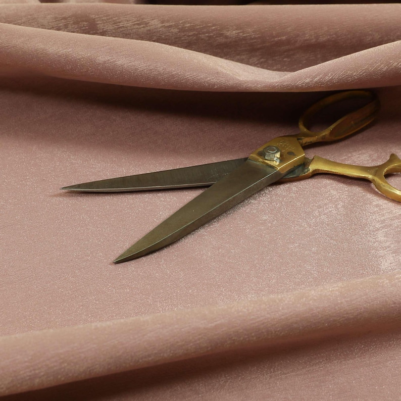 Silky Sheen Brushed Chenille Fabrics For Upholstery, Sofas, Furniture, Curtains Cushions & Interior Design Soft Hard Wearing Material Pink