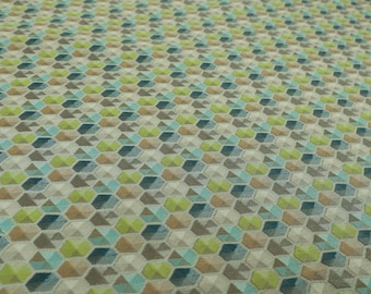 Tessuto per tappezzeria geometrico in stile Art Déco per divani, tende, cuscini e accessori di design per interni