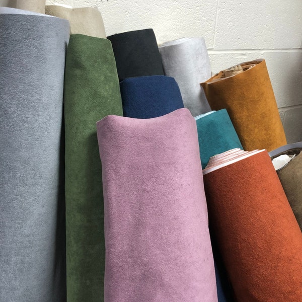 Ultra Soft Fleecy Moleskin Upholstery Fabric For Curtains, Cushions & Interior Design Soft Hard Wearing Polyester Plain Fabrics Per Metre