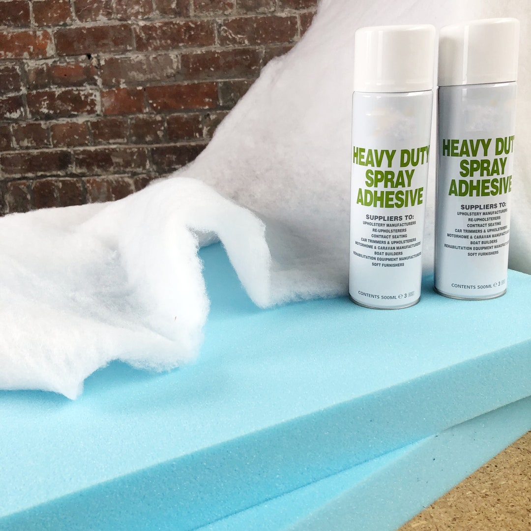 Upholstery Sundries Memory Foam Seat Pads Dacron Wadding 4oz / 135GM Upholstery Spray Adhesive