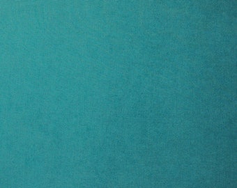 Soft Like Crushed Velvet Chenille Upholstery Fabric Plain Teal Blue Colour Ideal For Soft Furnishings Curtain Sofa Chair - Sold By The Metre
