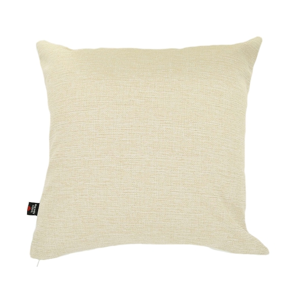 New Basket Weave Textured Cushion In Cream Colour Sizes Available  Includes Filling Pad British Handmade