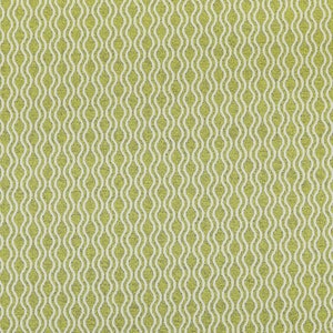 New Soft Chenille Woven Modern Eclipse Pattern Green White Upholstery Fabric - Sold By The 10 Metre Length Fabric