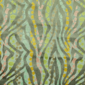 Telas de tapicería de terciopelo con estampado de cebra, safari, rayas, azul, amarillo, rosa y verde para sofás, cortinas, asientos, sillas y muebles.