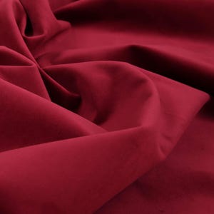 Soft Flock Moleskin Velvet Upholstery Fabric For Sofas, Furniture, Curtains, Cushions & Interiors Hard Wearing Plain Fabric Buy Per Metre image 17