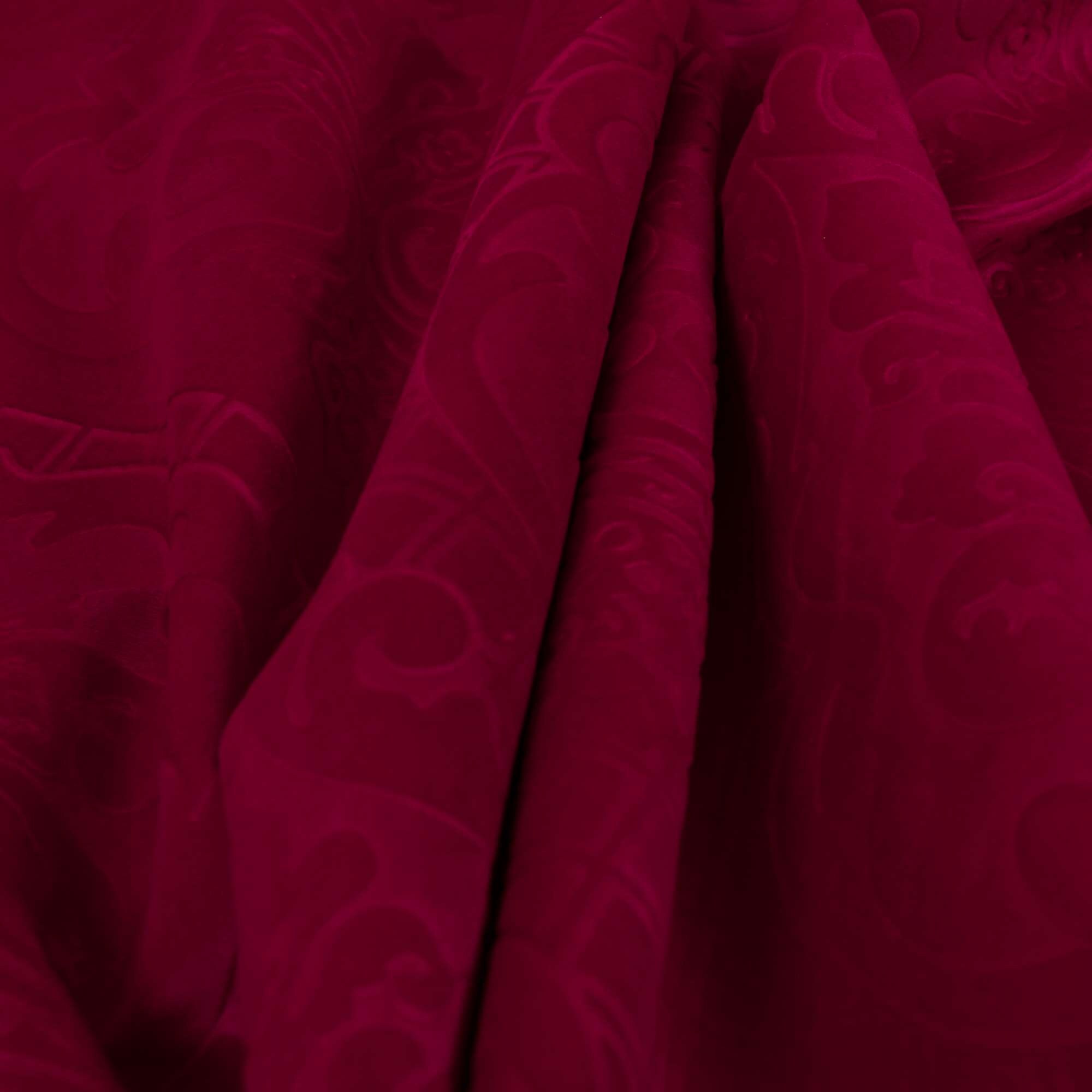 Upholstery Wine Red Velvet Fabric, Fabric by the Yard, Curtain Fabrics,  Pillow Fabric, Furniture Chair Fabrics, Velvet Fabric by the Yard 