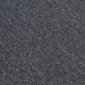 New Textured Soft Chenille Flame Treated Upholstery Fabric In Black Charcoal Grey Colour Perfect For Sofas Furniture Home Textiles