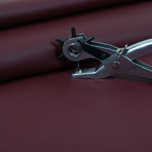 Furnishing Fabrics High Durable Bonded Eco Composition Grain Finish Faux Leather Purple Upholstery Fabric For Sale By The 1 Metre