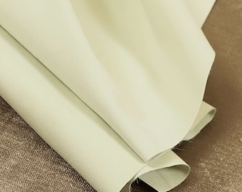 Tecido térmico novo de alta qualidade, cor marfim, liso, para forro de cortina, 137 cm (54 polegadas) - Vendido por metro.