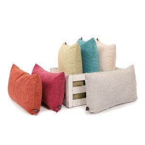 New Modern Handmade Soft Thick Durable Textured Chenille Fabric Cushion & British Made - 4 Sizes Available - Cushion Cover Only