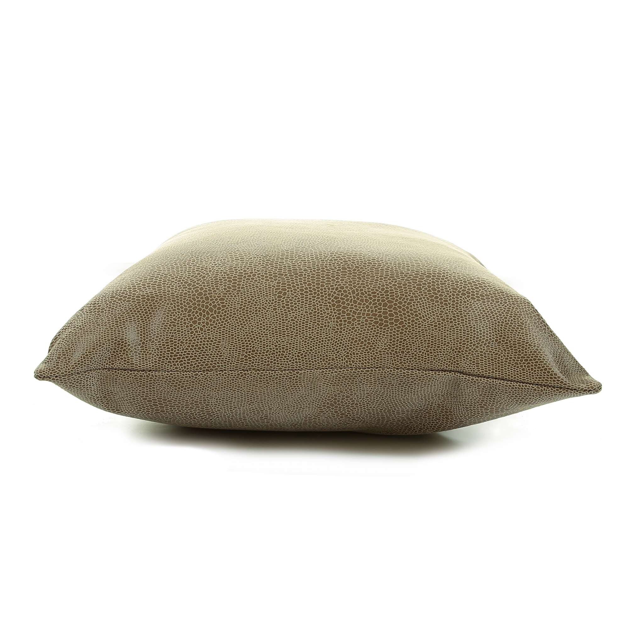 New Snake Python Skin Pattern Soft Suede Leatherette Fabric Cushion in ...