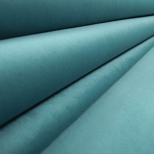 Soft Flock Moleskin Velvet Upholstery Fabric For Sofas, Furniture, Curtains, Cushions & Interiors Hard Wearing Plain Fabric Buy Per Metre image 5