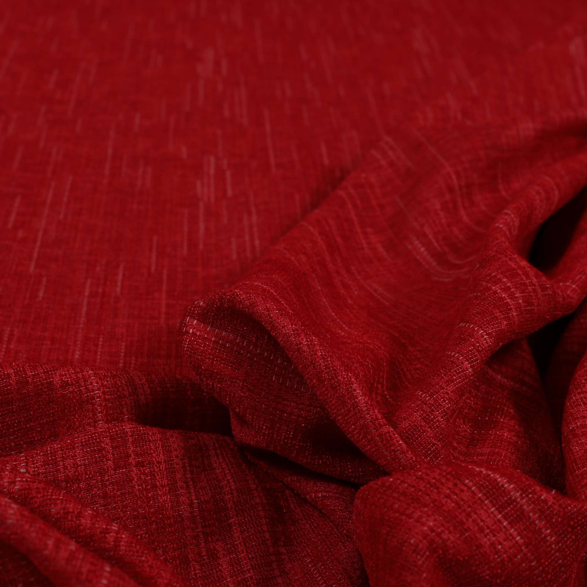 New Terra Red Colour Vertical Strié Effect Textured Cosy - Etsy