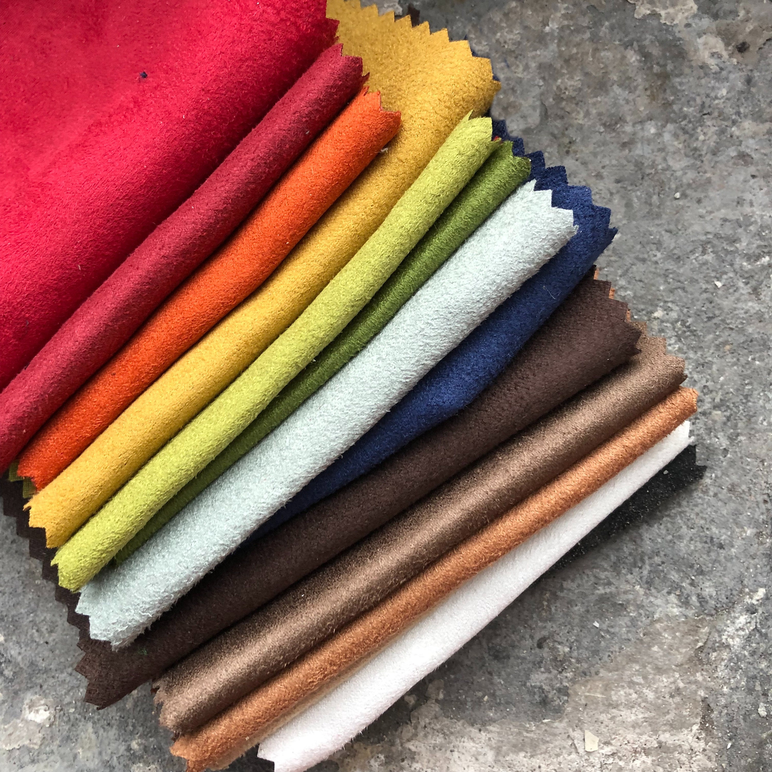 Super Soft Matt Faux Suede Fabric for Upholstery, Curtains, Cushions &  Interior Design Soft Hard Wearing Quality Polyester Fabrics per Metre -   Norway