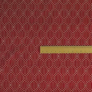 Geometric Velvet Jacquard Fabric Upholstery, Furniture, Seating, Chairs, Curtain, Cushion & Interior Design Soft Hard Wearing Quality Fabric Pink