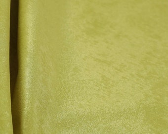 Qualitäts Flachgewebe uni gebürstet Chenille Neue gelbe Farbe Polsterstoffe