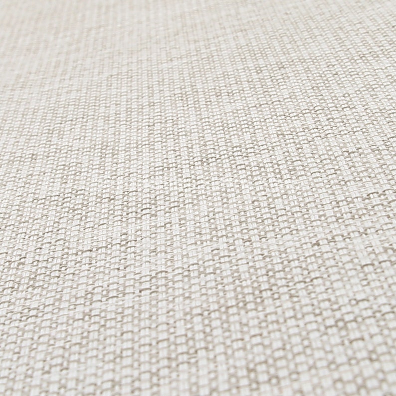10 Metres Of Quality Hopsack Weave Material Chenille Upholstery Fabric White Colour For Soft Furnishings Sofas Curtains Home Interior