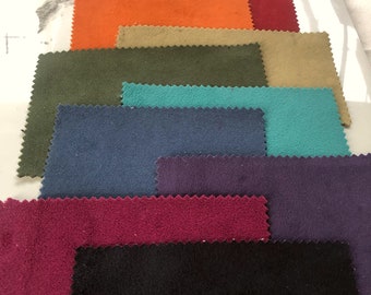 Soft Flock Moleskin Velvet Upholstery Fabric For Sofas, Furniture, Curtains, Cushions & Interiors Hard Wearing Plain Fabric Buy Per Metre