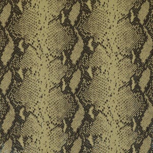 Snakeskin Vinyl Faux Leather Upholstery Fabric For Furniture, Sofas, Vehicle Trimmings & Accessories Hard Wearing Animal Print Vinyl Ash Brown