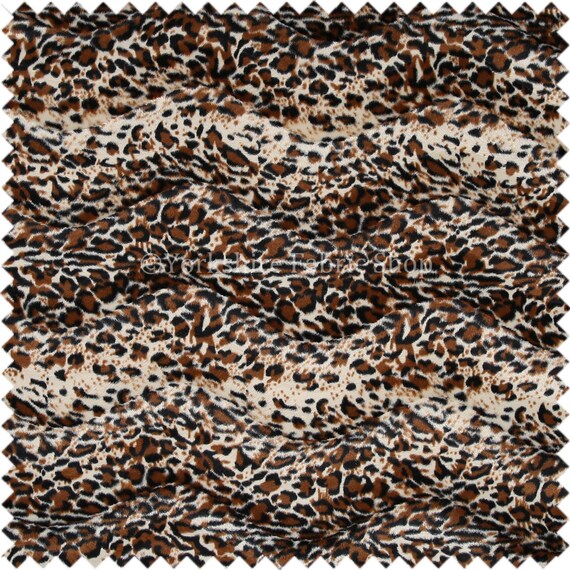 Soft Fur Skin Imitation Cheetah Pattern Animal Upholstery Cushion Curtain Fabric