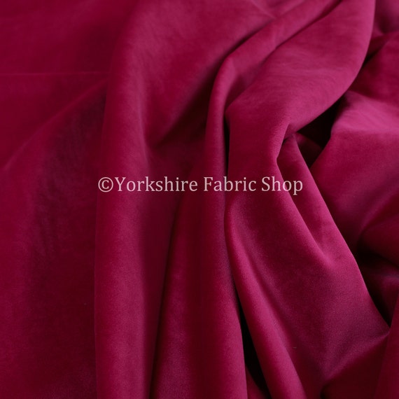 Fuschia Pink Plain Polar Fleece Fabric 100/% Polyester Half Metre